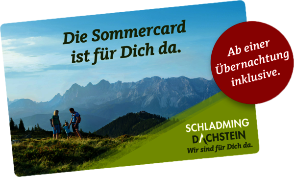 Sommercard Schladming Dachstein