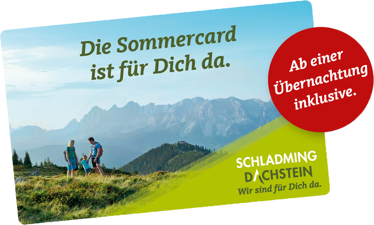 Sommercard Schladming Dachstein